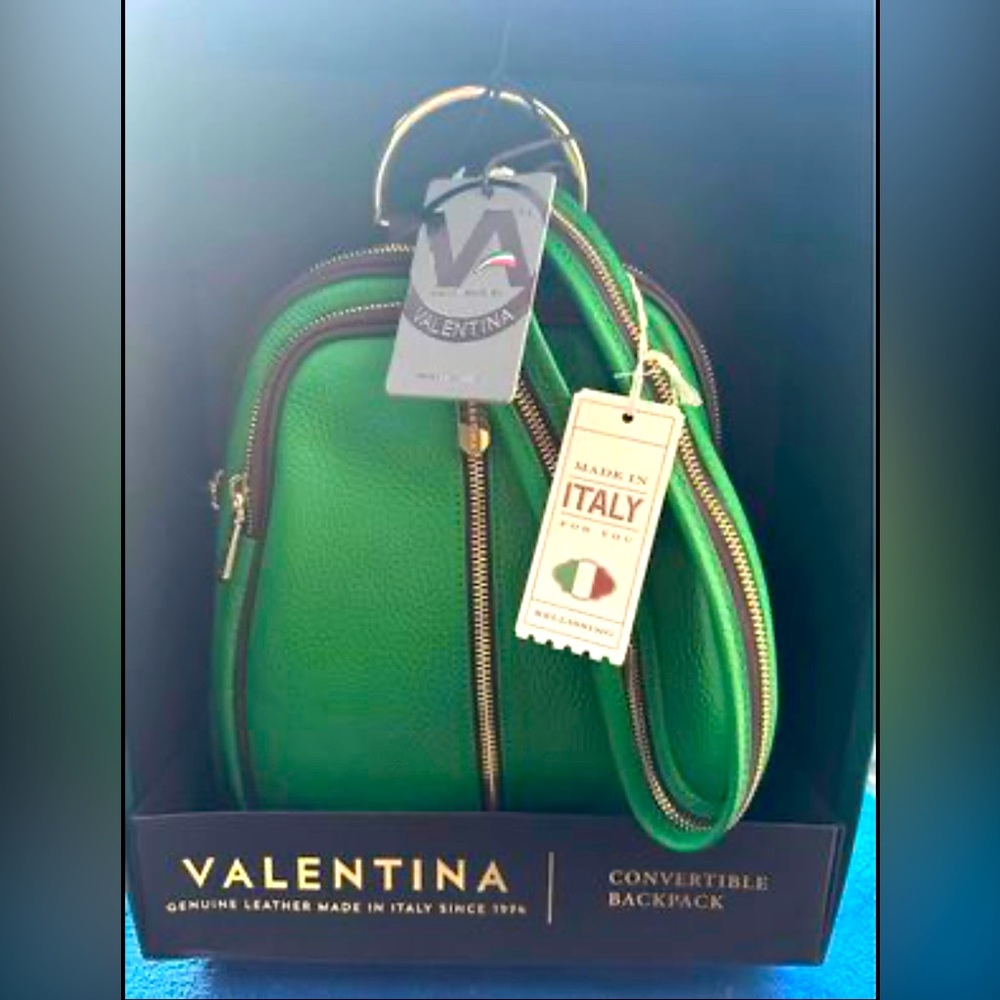leather convertible back pack